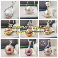 Perles d'eau douce naturelles pour la décoration de sacs à main de créateurs, perles rondes violettes Edison pour accessoires et décorations de sacs de soirée.