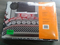 Ensemble de literie de luxe en microfibre Queen Motif à la mode Confortable et élégant avec des taies d'oreiller bien conçues pour toute chambre