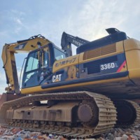 Excavatrice Caterpillar 336D2L d'occasion, chenillée, haute qualité, prix bas, best-seller, pompe hydraulique, 34 tonnes, 209 kW, pour la construction