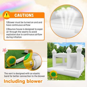 <span class=keywords><strong>Château</strong></span> gonflable blanc, <span class=keywords><strong>château</strong></span> gonflable pour fête, <span class=keywords><strong>château</strong></span> gonflable <span class=keywords><strong>de</strong></span> qualité commerciale pour location d'entreprise - Product Image 3