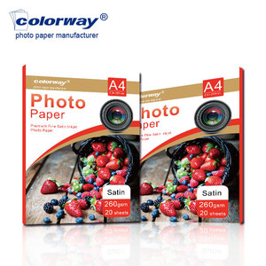 Chất lượng cao A3 phun tráng giấy ảnh bóng hai mặt 100% bột giấy nguyên chất c2s cardstock giấy bóng mờ giấy ảnh - Product Image 3