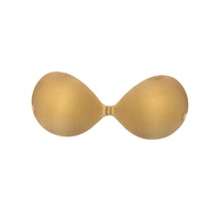 Soutien-gorge adhésif invisible push-up sans fil, épais, en forme de main, sans couture, respirant, avec bretelles amovibles, sans bretelles, sans dos