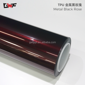 Vente en gros 1.52*15m haute brillance rouge changement <span class=keywords><strong>de</strong></span> couleur réparation <span class=keywords><strong>de</strong></span> taches <span class=keywords><strong>blanc</strong></span> perle TPU ppf rouleau auto-cicatrisation nano film anti-rayures wrap voiture - Product Image 2