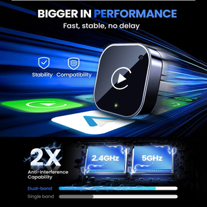 ワイヤレスCarPlay <span class=keywords><strong>Android</strong></span>自動アダプタースマートミニデザインポータブルでオリジナルコントロールを維持1年保証 - Product Image 4