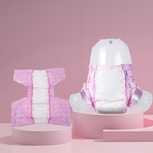 Échantillon gratuit vente en gros de couches jetables <span class=keywords><strong>sexy</strong></span> pour femmes couches super-absorbantes roses pantalons menstruels épais pour femmes seniors - Product Image 1