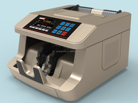 Detector de dinero profesional con pantalla TFT 998 para contar efectivo y Dinero