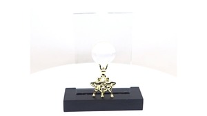 Premio de trofeo de campeón de calidad premium para torneos deportivos Acabado dorado elegante con grabado personalizado disponible en venta - Product Image 2