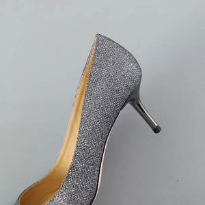 Zapatos de Tacón Alto Elegantes y Sencillos para Novia, Zapatos de Tacón Delgado con Punta Puntiaguda y Boca Poco Profunda, Zapatos Sexys para Mujer - Product Image 5