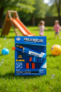 Jouet pistolet de police en ABS, manuel, à balles souples, pour enfants de 8 à 13 ans, unisexe - Product Image 2