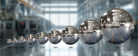 Personnaliser coloré grand brillant publicitaire géant Pvc boule de Noël réfléchissant de haute qualité oeuf de pâques gonflable miroir oeuf boule