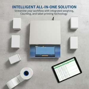 Balance de table électronique intelligente en acier inoxydable Beiheng, précision 0,1 g, grand écran LCD, étanche, pour la transformation alimentaire - Product Image 1