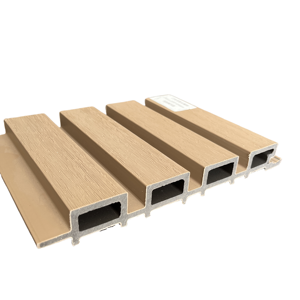 Revestimiento de fachada de tablero de pared de WPC estriado gran <span class=keywords><strong>panel</strong></span> de pared - Product Image 5