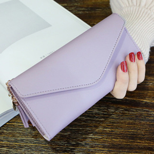 <span class=keywords><strong>Portafogli</strong></span> con cerniera in morbida pelle PU a sezione lunga con Clutch portafoglio <span class=keywords><strong>donna</strong></span> in pelle sottile Designer in <span class=keywords><strong>Stock</strong></span> - Product Image 1