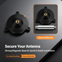 Base de Soporte Magnética Ajustable de Aleación para Antena GNSS RTK, Receptor de Posicionamiento para Maquinaria Agrícola