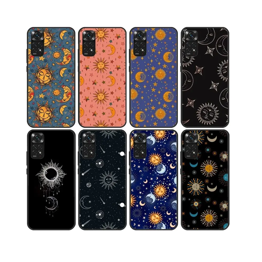 1000+ design Custom Mushrooms Silicone UV Printing Sublimation Case for Xiaomi Redmi Note 11S 11T 10S 12 13 14 POCO X6 C65