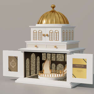 Large Wooden Vintage Rectangle Luxury <strong>Jewelry</strong> Storage Organizer <strong>Box</strong> Boite a Bijoux Tancy TS-715 Engraved Printing Other Closure - Product Image 2