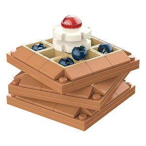 Jaki Alice Afternoon Tea Cake Building Blocks, jouet d'assemblage pour enfants de 5 à 14 ans, cadeau unisexe, ornement - Product Image 5