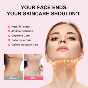 Innovation coréenne en matière de soins de la peau : Crème raffermissante pour le cou PDRN + Outil d'auto-massage – Lisse les rides, définit la ligne du visage - Product Image 3