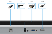 Moniteur LCD tactile industriel Usingwin de haute qualité, 23,8 pouces, IPS, rétroéclairage LED, étanche IP65, interface VGA/DVI