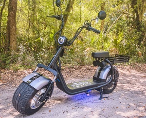 US/Europäisches Lager New Citycoco <span class=keywords><strong>Electro</strong></span> Scooter 2000w 18 Zoll Fat Wheel Electric <span class=keywords><strong>Chopper</strong></span> Bike 3000w Citycoco Elektro roller - Product Image 1