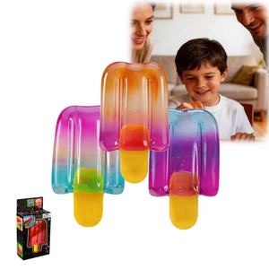 Nouveau Jouet Squishy en forme de Popsicle de Gelée 'Need Ohh', Cube de Méduse, Jouets Sensoriels Anti-Stress et de Décompression, Balles Anti-Stress - Product Image 2