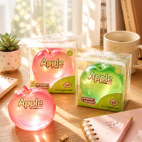Nouveau jouet anti-stress Vaseline Fruit Squishy en TPR, pomme maltose, pour soulager l'anxiété et la colère, à partir de 14 ans
