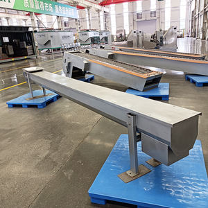 IEPP-máquina de eliminación de tratamiento de aguas residuales de acero inoxidable, máquina de transporte de lodos con hoja de tornillo, transportador de barrena espiral sin eje helicoidal - Product Image 5