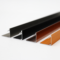 Tira de metal para revestimiento exterior de moldura de pared de aluminio al por mayor