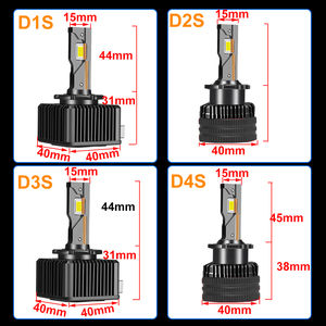 Yhkoms Led Đèn Pha Xe đèn LED 90w30000lm D1S D2S D3S D4S D8S LED Head Lights Auto Led Đèn Pha Bóng đèn D1S/D3s LED Đèn - Product Image 6