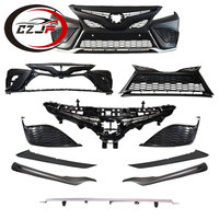 CZJF Accessoires de voiture de haute qualité SE Pare-chocs avant Calandre avant Face avant Kit carrosserie pour Toyota Camry 2021 2022 Kit de voiture