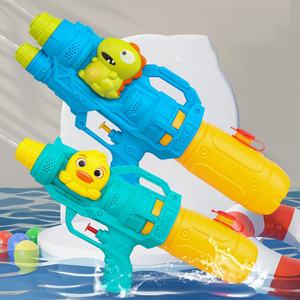 Pistola de Agua de Dinosaurio de Dibujos Animados para Niños, Pistola de Agua de Pato con Rociadores Individuales y Dobles, Pistola de Agua Grande, Herramienta Divertida - Product Image 6