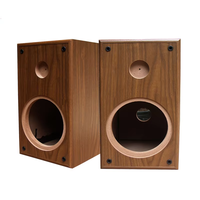 KYYSLB Boîtier de subwoofer en bois de 6,5 pouces, châssis vide pour haut-parleur de voiture, enceinte DIY en bois