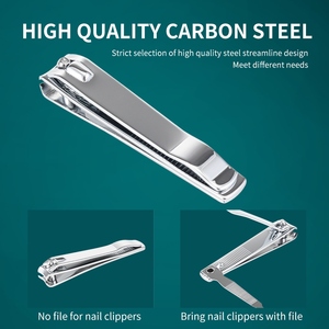 도매 저렴한 한국산 유용한 남성용 두꺼운 손톱용 탄소강 발톱깎이 - Product Image 3