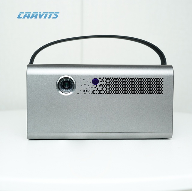 CAAVITS YHV7 Pro Built-in Battery LED 600 ANSI Lumens DLP 1280X800P Android 9.0 Remote Control Smart Home Theater Projector 2G