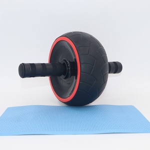 Tập luyện sức mạnh Đào tạo nhà phòng tập thể dục <span class=keywords><strong>AB</strong></span> tập thể dục con lăn với đầu gối pad cơ bụng bánh xe - Product Image 3