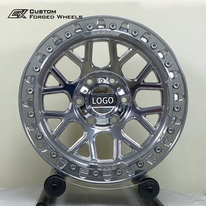 Jantes Beadlock forgées 16x7 17x11 pouces 6x139.7, polies, pour tout-terrain 4x4, Bronco, Land Cruiser, Patrol - Product Image 1