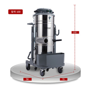 Dihai Industrial Vacuum Cleaner 100L Automatic Dry Type For Factory Workshop Toner Powder Anti Static - Product Image 1