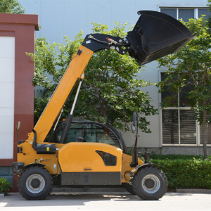 Murah <span class=keywords><strong>4</strong></span> roda drive EPA mesin diesel telescopic17 metre boom heave <span class=keywords><strong>3ton</strong></span> beban teleskopik forklift 4WD Telefon dengan kabin - Product Image 2