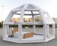 Tente gonflable de taille personnalisée, dôme de Football gonflable, tente à bulles transparente pour la publicité, fête, Camping, événements, mariage
