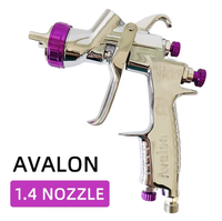 Pistolet de pulvérisation automobile Avalon 400 original avec buse de 1,4 mm, outil de peinture pneumatique à haute atomisation, gobelet à peinture de 600 ml