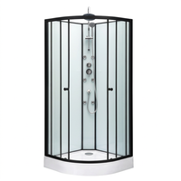 Cabine de douche intelligente à fonctionnement silencieux, économie d'énergie, cabine de douche intelligente pour usage résidentiel