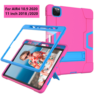 Caso Defender Per <span class=keywords><strong>iPad</strong></span> <span class=keywords><strong>Pro</strong></span> <span class=keywords><strong>11</strong></span> pollici <span class=keywords><strong>2018</strong></span> /2020 /2021 Heavy Duty Antiurto Rugged Armatura Tablet <span class=keywords><strong>Cover</strong></span> + matita Supporto Cavalletto - Product Image 2