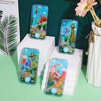 Mainan Mini Cincin Air Genggam, Mainan Mini Multi Warna, Cincin Lempar, Game Tanpa Air Road Trip, Mainan Perjalanan untuk Suvenir Pesta