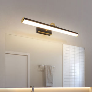 Lámpara de Pared LED Moderna para Baño, Impermeable, con Espejo de Maquillaje Simple y Luz Frontal, Accesorio de Pared para Inodoro - Product Image 5