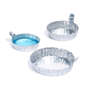 Vaso de aluminio desechable con asa para pesaje y contenedor de muestras - Product Image 1