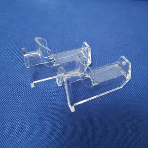 Pemegang display kacamata akrilik, pemegang tunggal plastik untuk kacamata