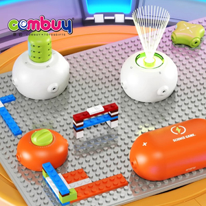 Gioco di costruzione di circuiti a forma di cartone animato per bambini blocchi elettronici DIY playset di educazione scientifica - Product Image 4