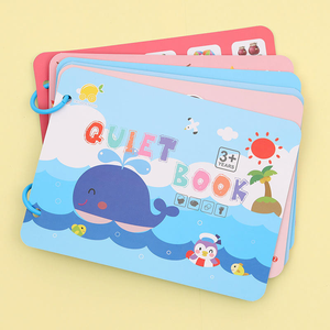 Libro Sensoriale Montessori per Bambini, Libro Educativo Illustrato <span class=keywords><strong>con</strong></span> Puzzle di Abbinamento Animali e <span class=keywords><strong>Numeri</strong></span>, Materiale Ecologico - Product Image 4
