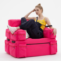 Chaise de canapé gonflable Tpu anti-rayures et festival de musique résistant à l'usure élégant pour le camping en plein air et la danse