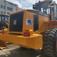 Chargeuse sur pneus d'occasion Liugong 856, 5 tonnes, moteur Cummins, pour travaux de construction, carrière, sable et terrassement
